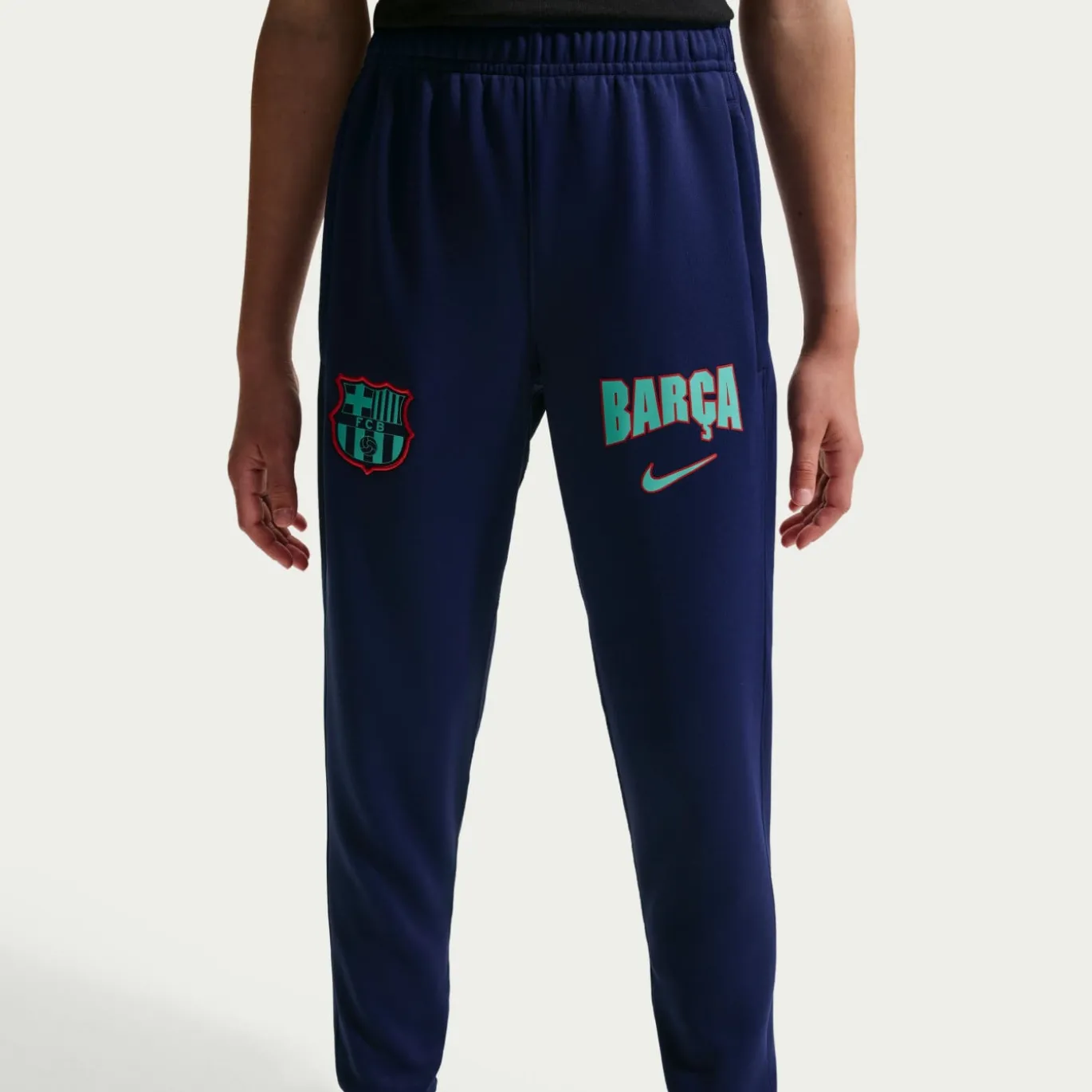 Nike FC Barcelona Strike Trainingspak 2026-2027 Kids Lichtgroen Donkerblauw Rood