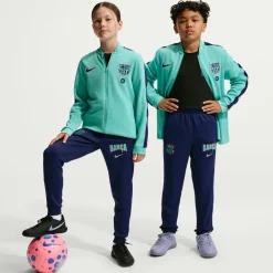 Nike FC Barcelona Strike Trainingspak 2026-2027 Kids Lichtgroen Donkerblauw Rood