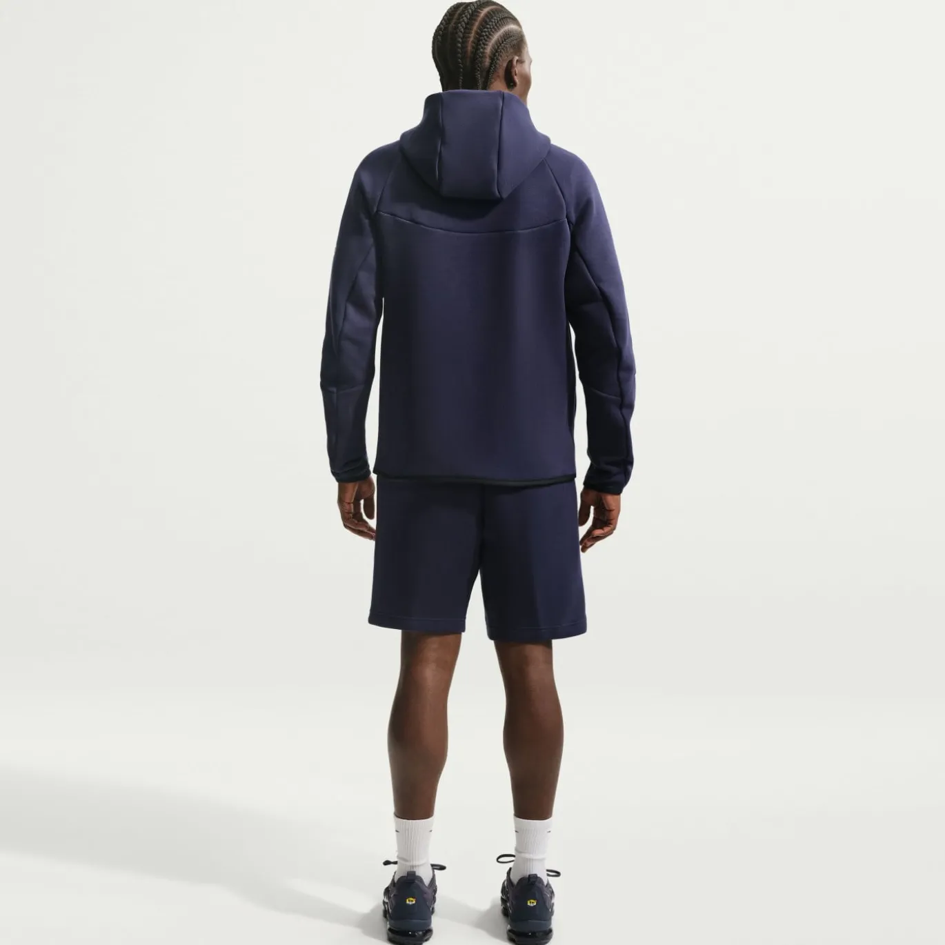 Nike FC Barcelona Tech Fleece Vest 2026-2027 Donkerblauw Zwart Geel Roze