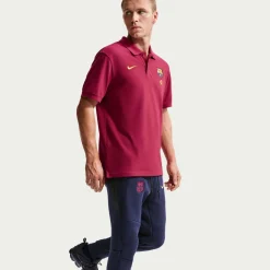 Nike FC Barcelona Tech Fleece Joggingbroek 2026-2027 Donkerblauw Zwart Geel Roze