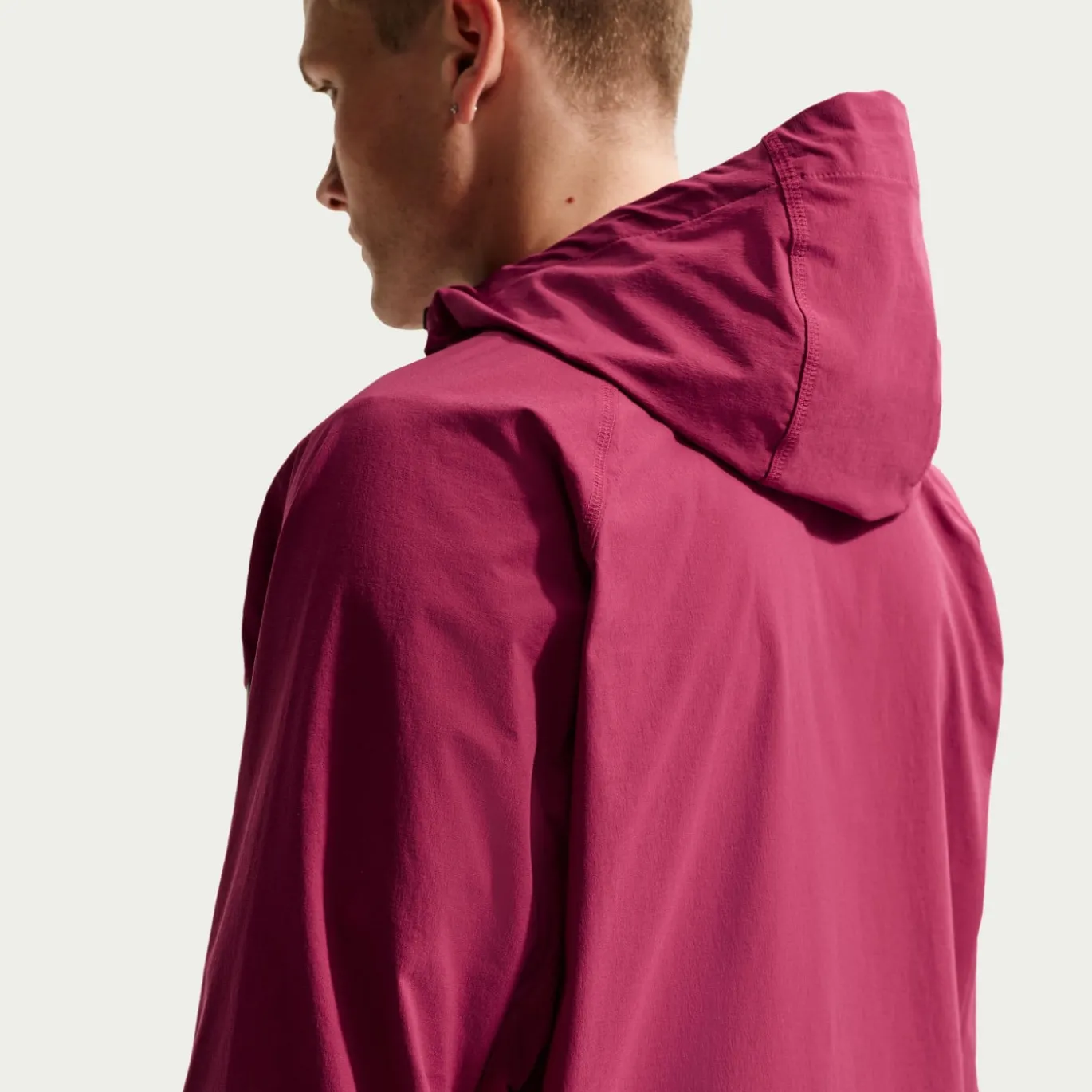 Nike FC Barcelona Tech Woven Windrunner Jack 2026-2027 Rood Geel Zwart