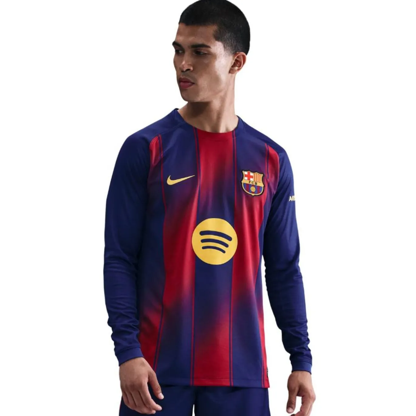 Nike FC Barcelona Thuisshirt Lange Mouwen 2025-2026