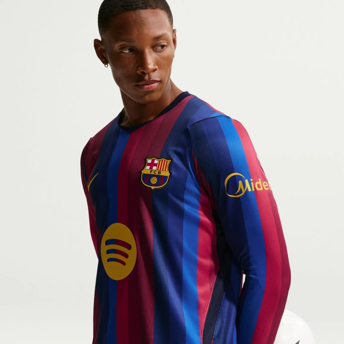 Nike FC Barcelona Thuisshirt Lange Mouwen 2026-2027