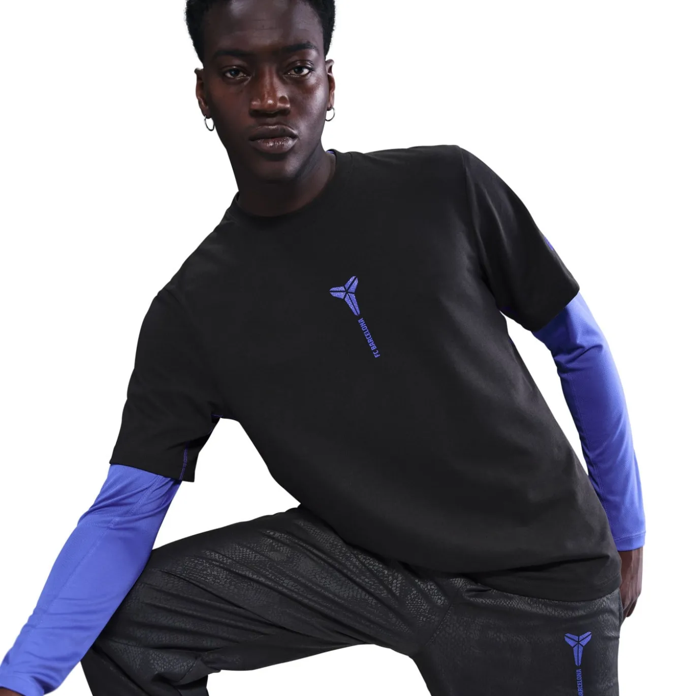 Nike FC Barcelona x Kobe Primary Trainingsshirt 2025-2026 Zwart Paars