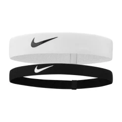 Nike Flex Hoofdbanden 2-Pack Wit Zwart