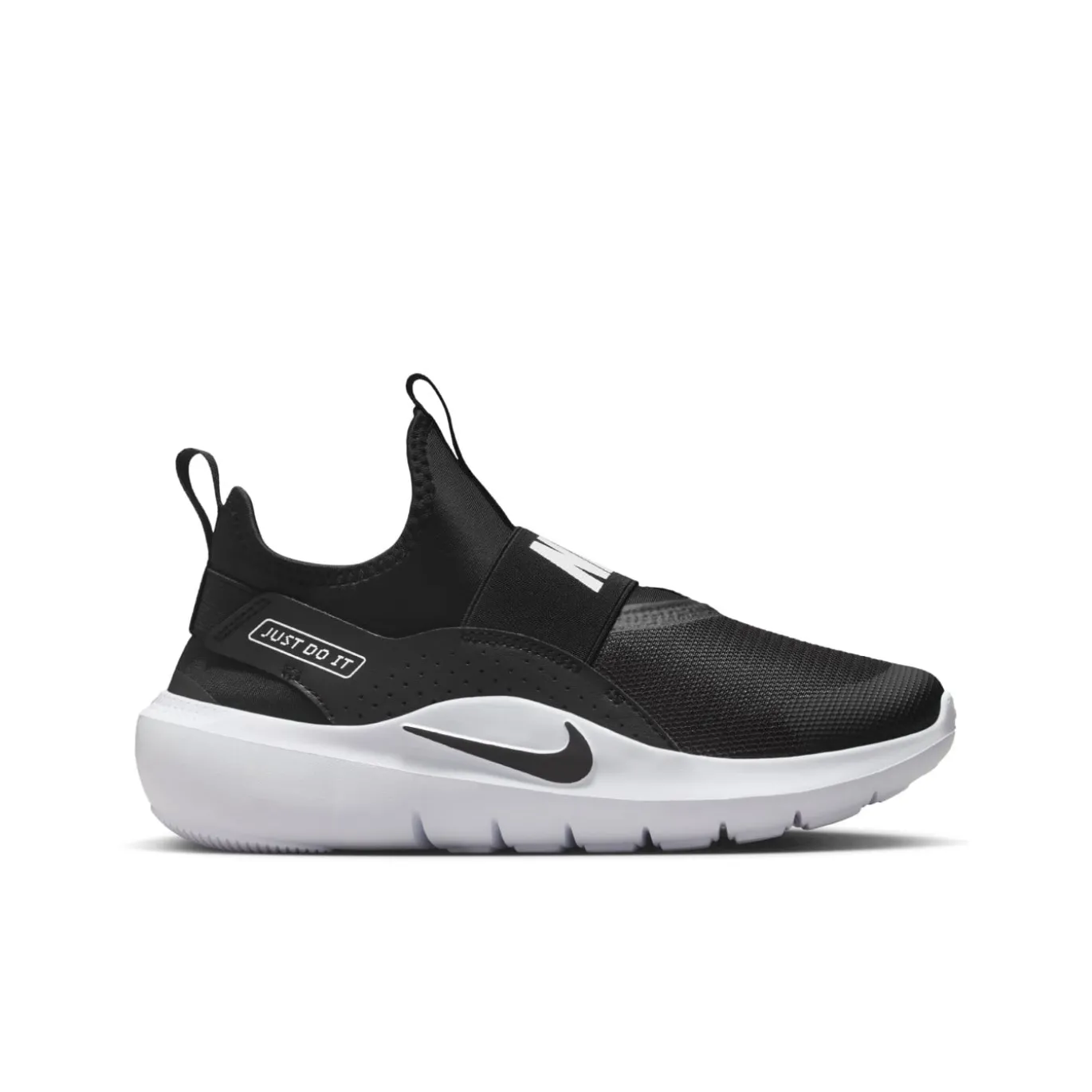 Nike Flex Runner 4 Hardloopschoenen Kids Zwart Wit