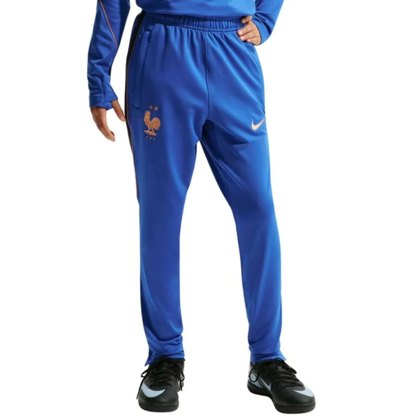Nike Frankrijk Strike Trainingspak 1/4-Zip 2026-2028 Kids Blauw Brons