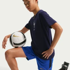 Nike Frankrijk Strike Trainingsbroekje 2026-2028 Kids Blauw Brons