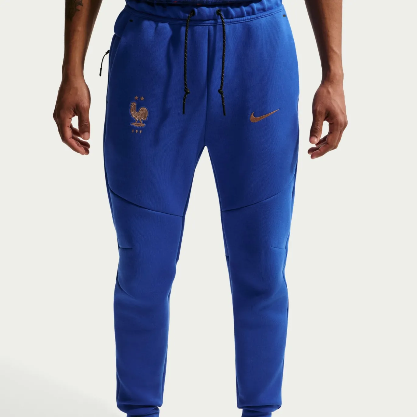 Nike Frankrijk Tech Fleece Joggingbroek 2026-2028 Blauw Brons
