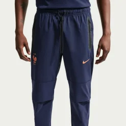 Nike Frankrijk Tech Woven Trainingsbroek 2026-2028 Donkerblauw Brons