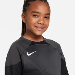 Nike Gardien IV Keepersshirt Lange Mouwen Kids Grijs Zwart