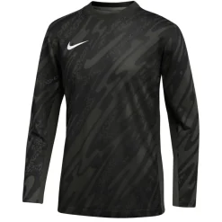 Nike Gardien V Keepersshirt Lange Mouwen Kids Donkergrijs Zwart Wit