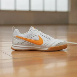 Nike Gato Zaalvoetbalschoenen (IN) Kids Wit Goud Bruin