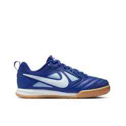 Nike Gato Zaalvoetbalschoenen (IN) Kids Donkerblauw Lichtblauw Wit