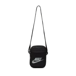 Nike Heritage Crossbody Tas Zwart Wit