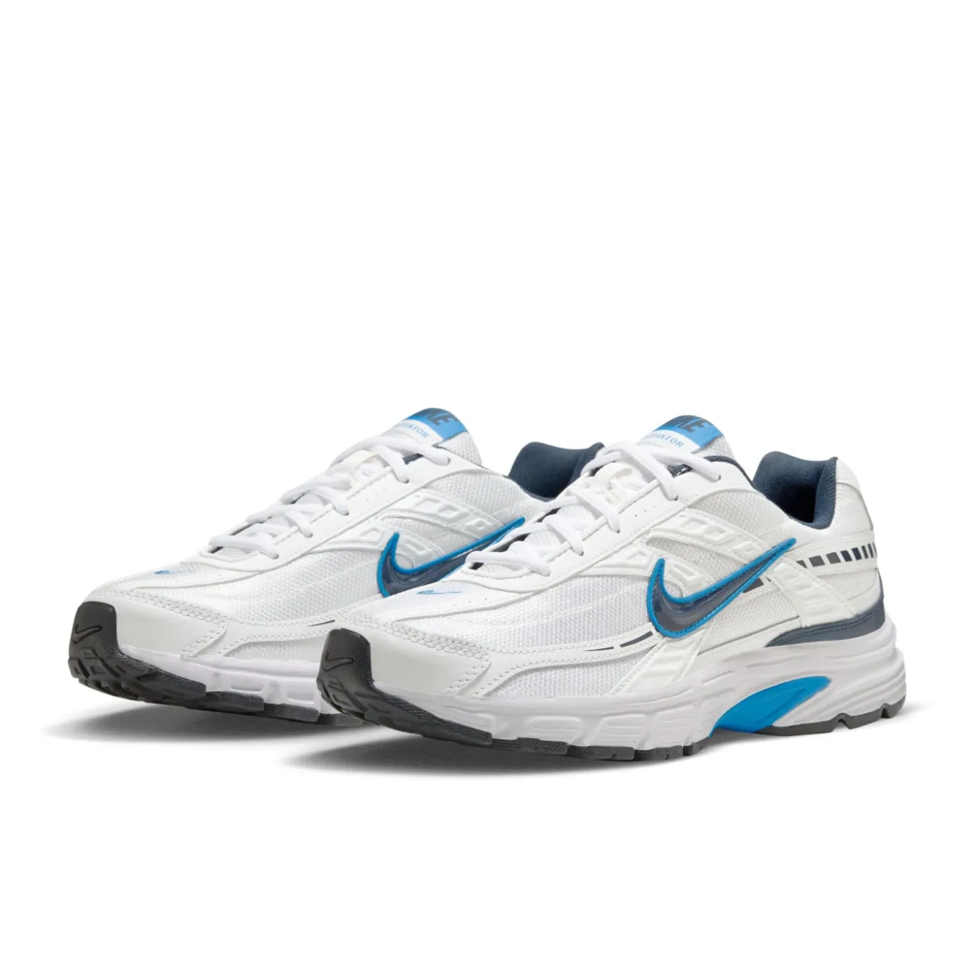 Nike Initiator Sneakers Wit Donkerblauw Lichtblauw