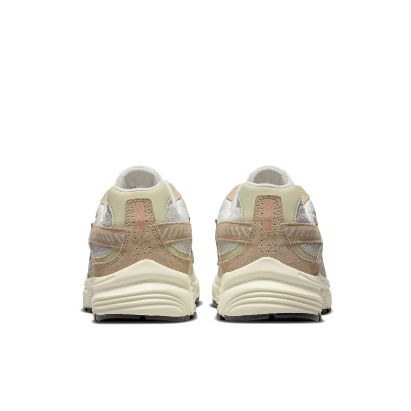 Nike Initiator Sneakers Wit Lichtbruin Beige