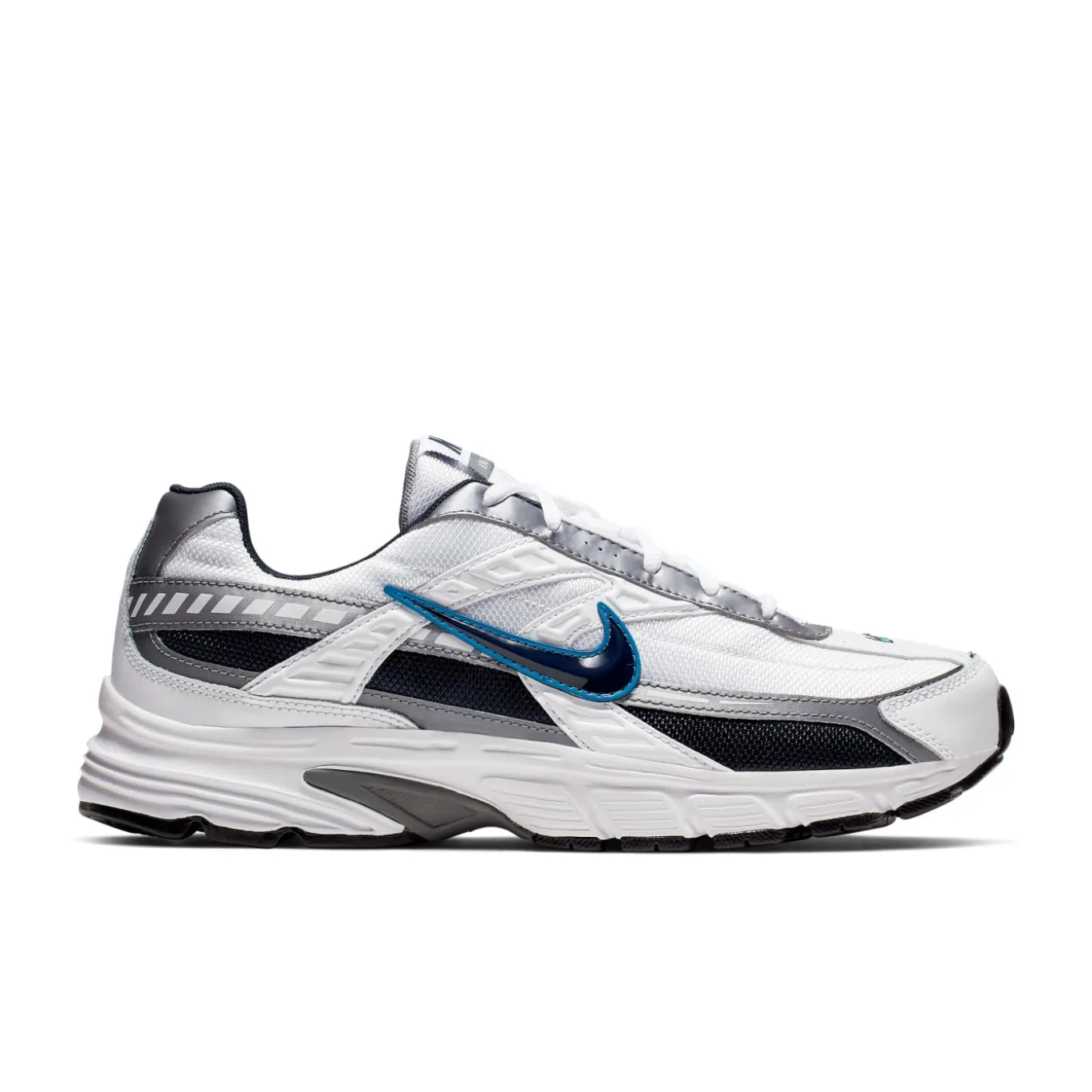 Nike Initiator Sneakers Wit Zilver Blauw Zwart