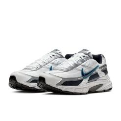 Nike Initiator Sneakers Wit Zilver Blauw Zwart