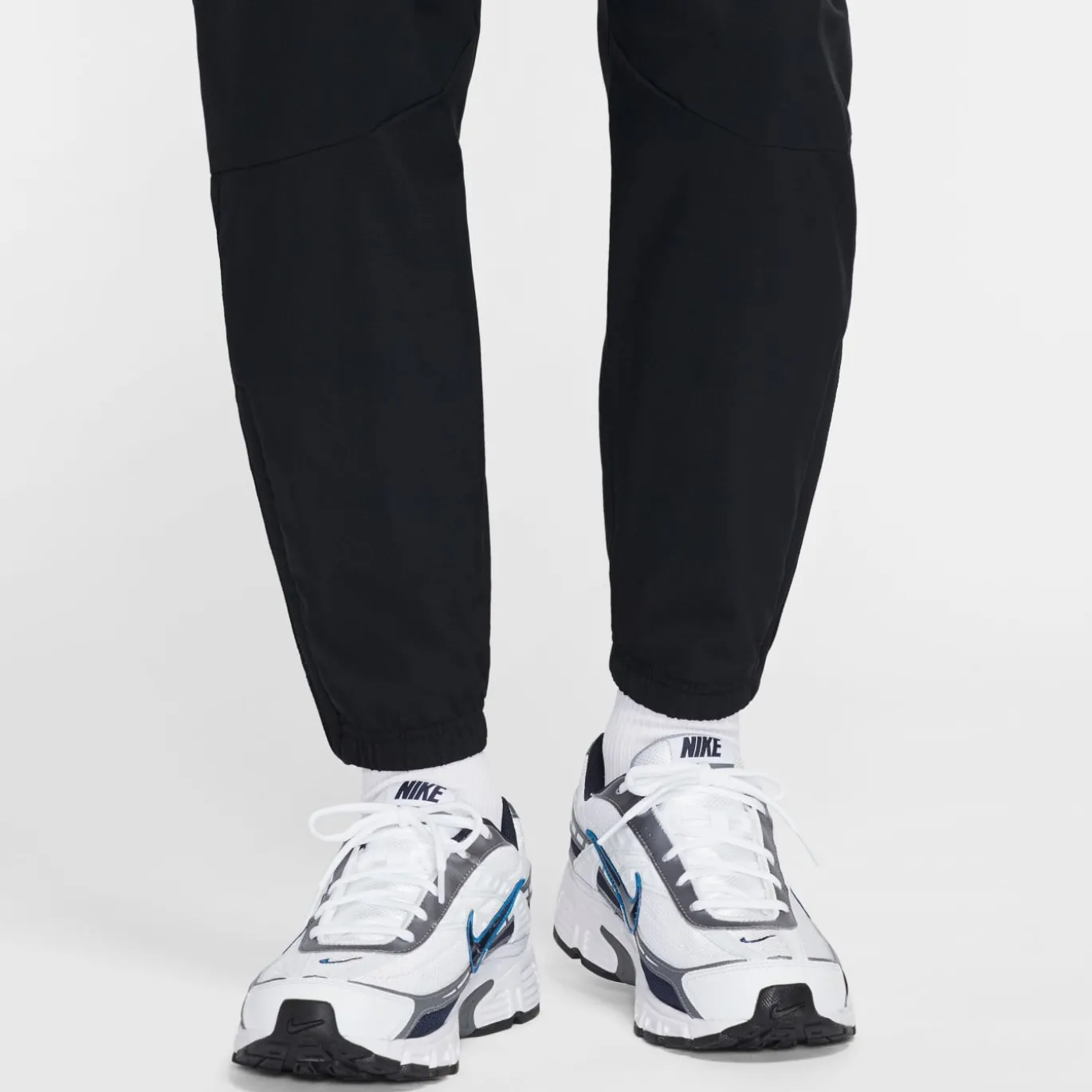 Nike Initiator Sneakers Wit Zilver Blauw Zwart