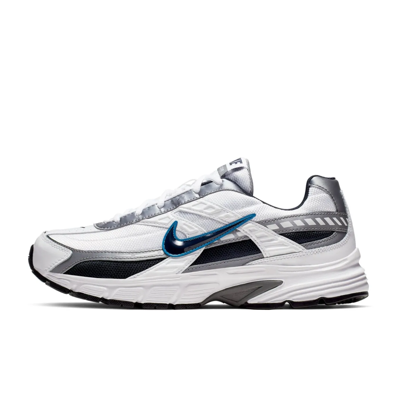 Nike Initiator Sneakers Wit Zilver Blauw Zwart