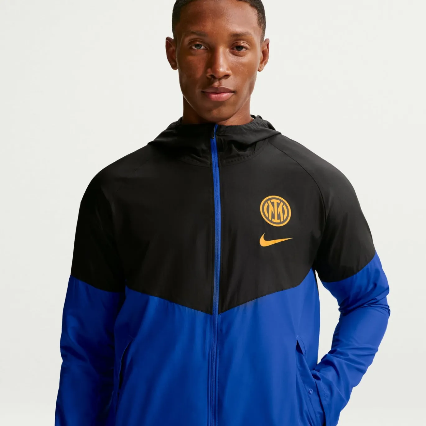 Nike Inter Milan City Side Trainingspak 2026-2027 Zwart Donkerblauw Goudgeel