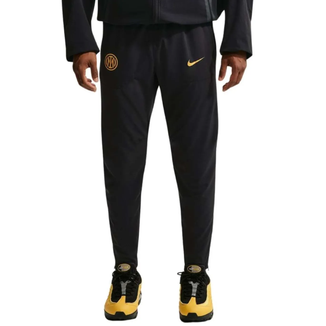 Nike Inter Milan City Side Trainingspak 2026-2027 Zwart Donkerblauw Goudgeel