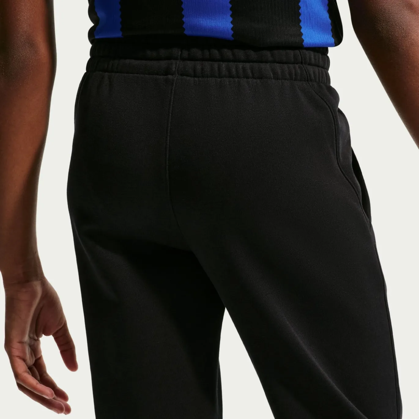 Nike Inter Milan Club Sportswear Joggingbroek 2026-2027 Kids Zwart Donkerblauw