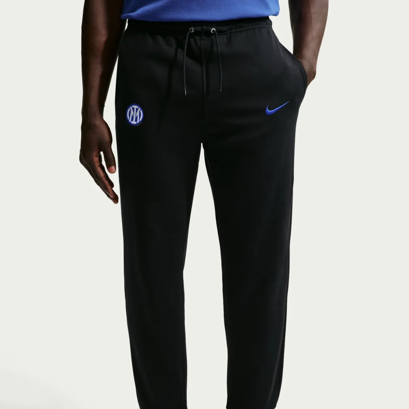 Nike Inter Milan Club Sportswear Trainingspak Hooded 2026-2027 Zwart Donkerblauw Wit