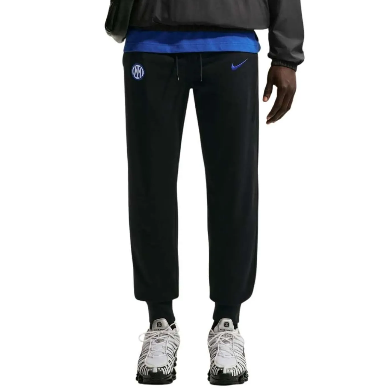 Nike Inter Milan Club Sportswear Trainingspak Hooded 2026-2027 Zwart Donkerblauw Wit