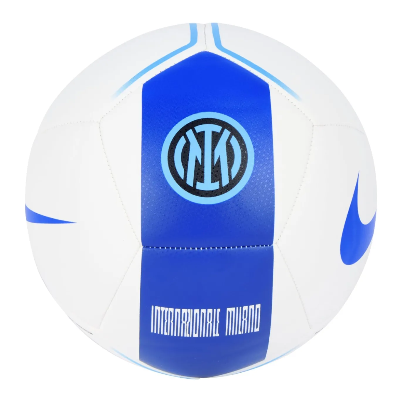 Nike Inter Milan Pitch Voetbal Maat 5 2025-2026 Wit Blauw Zwart