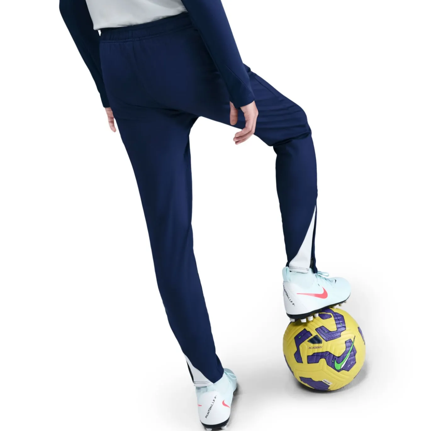 Nike Inter Milan Strike Trainingsbroek 2025-2026 Kids Donkerblauw Wit