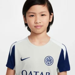 Nike Inter Milan Strike Trainingsset 2025-2026 Kids Lichtgrijs Donkerblauw Wit