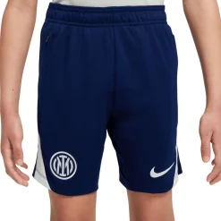 Nike Inter Milan Strike Trainingsbroekje 2025-2026 Kids Donkerblauw Wit