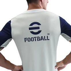 Nike Inter Milan Strike Trainingsshirt 2025-2026 Lichtgrijs Donkerblauw Wit