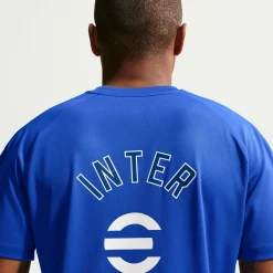 Nike Inter Milan Strike Trainingsshirt 2026-2027 Blauw Donkerblauw Wit
