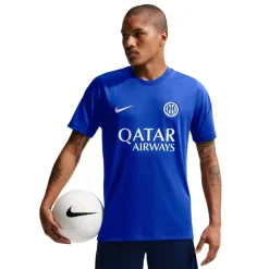 Nike Inter Milan Strike Trainingsshirt 2026-2027 Blauw Donkerblauw Wit