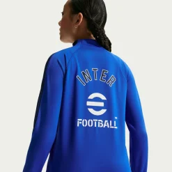 Nike Inter Milan Strike Trainingstrui 1/4-Zip 2026-2027 Kids Blauw Donkerblauw Wit