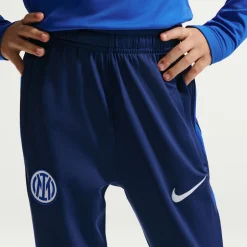 Nike Inter Milan Strike Trainingspak 1/4-Zip 2026-2027 Kids Blauw Donkerblauw Wit