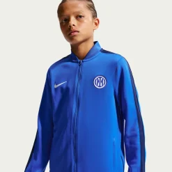 Nike Inter Milan Strike Trainingspak 2026-2027 Kids Blauw Donkerblauw Wit