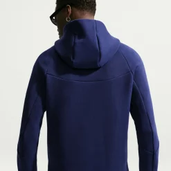 Nike Inter Milan Tech Fleece Trainingspak 2026-2027 Donkerblauw Zwart Goudgeel