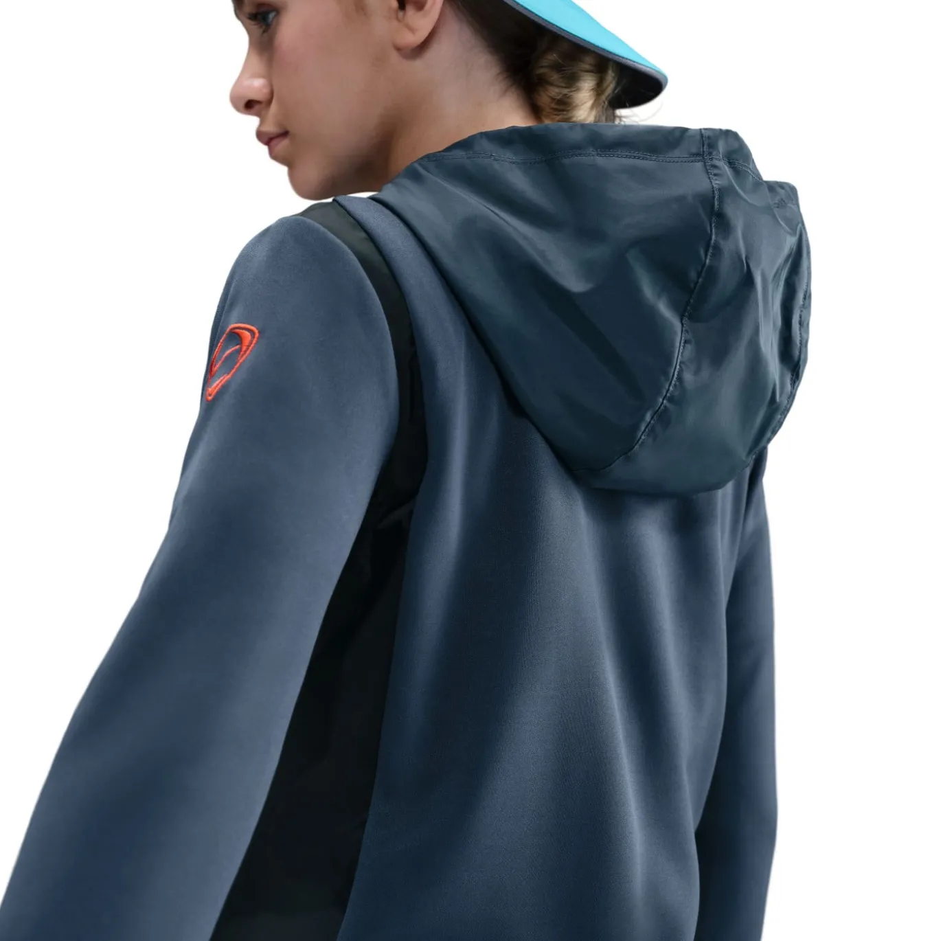 Nike Inter Milan Trainingspak Full-Zip Woven 2025-2026 Kids Donkerblauw Zwart Oranje
