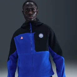Nike Inter Milan x ACG Wolf Tree Hooded Trainingsjack 2025-2026 Donkerblauw Zwart Oranje