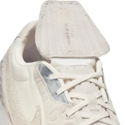 Nike Jordan Tiempo Streetgato SE Straatvoetbalschoenen Beige Zilver Felrood