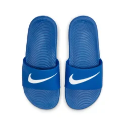 Nike Kawa Slippers Kids Blauw Wit