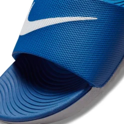 Nike Kawa Slippers Kids Blauw Wit