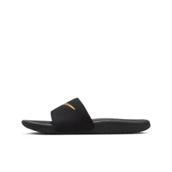 Nike Kawa Slippers Kids Zwart Goud