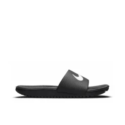 Nike Kawa Slippers Kids Zwart Wit