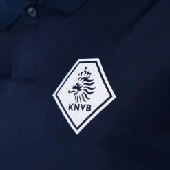 Nike KNVB Scheidsrechters Polo 2024-2026 Donkerblauw Turquoise