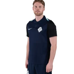 Nike KNVB Scheidsrechters Polo 2024-2026 Donkerblauw Turquoise